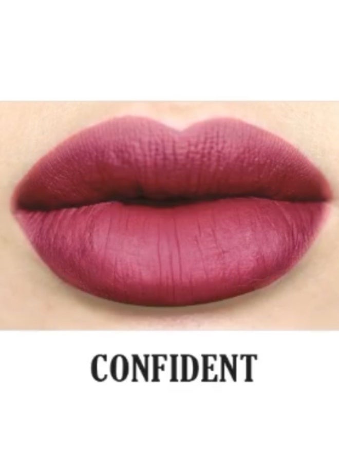 TheBalm Meet Matt(e) Hughes Liquid Matte Lipstick, Confident -100%genuine brand - Image 3